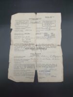 Wehrmacht Heer, Soldbuch des Unteroffiziers Hermann Gräper aus Südfelde (Minden), Grenadier Regiment 74, (19. Volks-Grenadier-Division) Kampfhandlungen Saarpfalz – Bild 19
