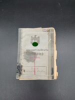 Wehrpass eines Mannes aus Pirna 5.Inf.Rgt. 257, gefallen