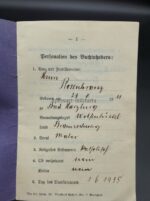 Urkunden Dokumente 5. Inf.Rgt.194, 9. Inf.Rgt.769, gefallen – Bild 5