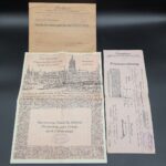 Bombenversicherungsschein Frankfurt 1917
