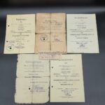 Urkunden Uffz Borchert 6.Gren.Rgt.24