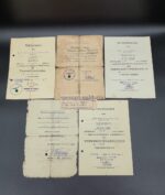Urkunden Uffz Borchert 6.Gren.Rgt.24