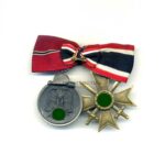 Damenschleife Kriegsverdienstkreuz und Ostmedaille