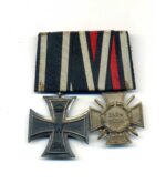 2er Ordensspange Eisernes Kreuz 2. Klasse 1914, Ehrenkreuz für Frontkämpfer