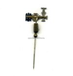 3er Miniaturnadel Wiederholungsspange – Bild 2