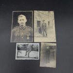4x Fotos Panzerjunge