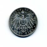 Preussen Deutsches Reich 1907 J, Zwei Mark "Freie und Hansestadt Hamburg"