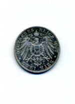 Preussen Deutsches Reich 1907 J, Zwei Mark "Freie und Hansestadt Hamburg"