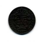 Sachsen-Coburg-Gotha 2 Pfennige 1870 B Scheide Münze