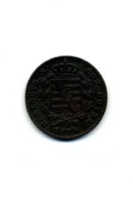 Sachsen-Coburg-Gotha 2 Pfennige 1870 B Scheide Münze