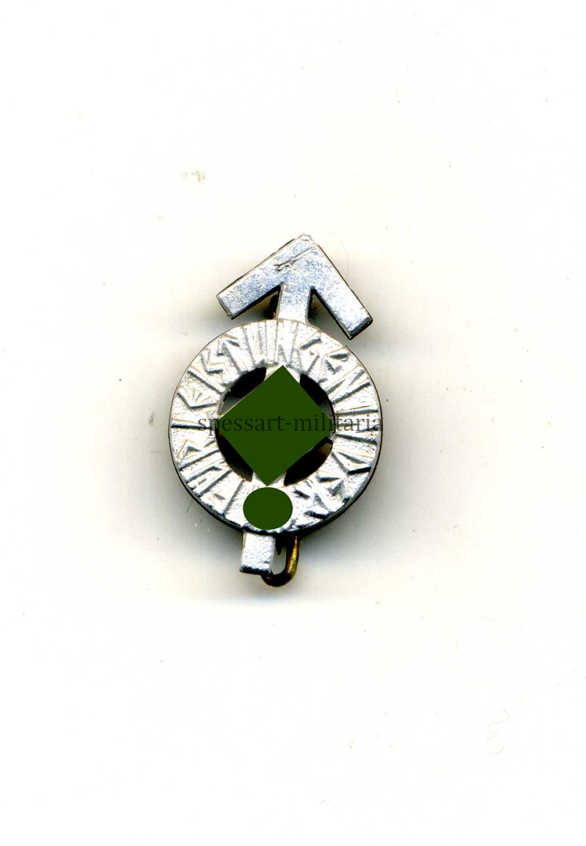 img283z HJ-Leistungsabzeichen in Silber Miniatur Hst. RZM M1/35 – Bild 1