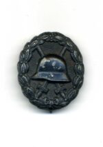 Verwundetenabzeichen in Schwarz 1918