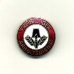 Reichsarbeitsdienst (RAD), Abzeichen Freiwilliger Arbeitsdienst. Ges. Gesch.