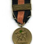Medaille zur Erinnerung an den 1. Oktober 1938 (Sudetenland-Medaille) mit Prager Burg