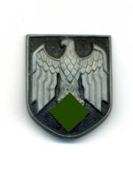 Wehrmacht Heer Afrikakorps Adlerschild für den Tropenhelm