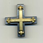 Baltenkreuz 1. Klasse an Nadel, L/18 B.H. Mayer, Pforzheim