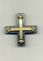 Baltenkreuz 1. Klasse an Nadel, L/18 B.H. Mayer, Pforzheim