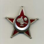 Osmanisches Reich Eiserner Halbmond Stern von Gallipoli, Hst. BB&Co.