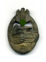 Panzerkampfabzeichen in Bronze, Hst. E. Ferdinand Wiedmann, Frankfurt