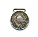 Italien 2. Weltkrieg Silberne Tapferkeitsmedaille "Al Valore Militare"