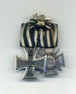 2er Ordensspange Eisernes Kreuz 2. Klasse 1914, Ehrenkreuz für Frontkämpfer