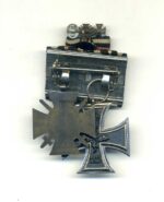 2er Ordensspange Eisernes Kreuz 2. Klasse 1914, Ehrenkreuz für Frontkämpfer – Bild 2