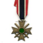 Kriegsverdienstkreuz 2. Klasse 1939 mit Schwertern, Hst. 101 – Rudolf Tham, Gablonz