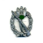 Infanteriesturmabzeichen Silber Hermann Aurich
