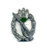 Infanteriesturmabzeichen Silber Hermann Aurich