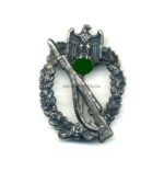 Infanterie Sturmabzeichen in Silber "BSW" (Firma Brüder Schneider, Wien)