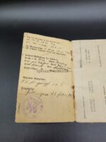Pässe und Urkunde Sondershausen, Schwarzburg Verdienstmedialle, Inf. Rgt 369 – Bild 3