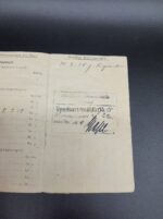 Pässe und Urkunde Sondershausen, Schwarzburg Verdienstmedialle, Inf. Rgt 369 – Bild 4