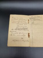 Pässe und Urkunde Sondershausen, Schwarzburg Verdienstmedialle, Inf. Rgt 369 – Bild 6