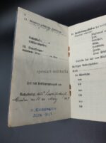 Pässe und Urkunde Sondershausen, Schwarzburg Verdienstmedialle, Inf. Rgt 369 – Bild 10
