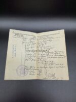Pässe und Urkunde Sondershausen, Schwarzburg Verdienstmedialle, Inf. Rgt 369 – Bild 13