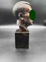 Bronze Büste Adolf Hitler Hst. W. Zoll – Bild 5