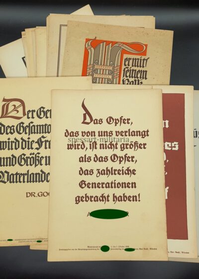 23 Wochensprüche der NSDAP