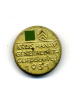 Abzeichen Kreis Hanau General Mitgliederappell 1934