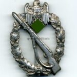 Infanterie Sturmabzeichen in Silber, Hst. (Eugen Schmidhäussler, Pforzheim)