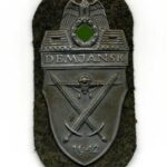 Wehrmacht Heer Ärmelschild Demjansk 1942