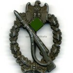 Wehrmacht Heer Infanterie-Sturmabzeichen in Bronze, Hst. Friedrich Linden, Lüdenscheid