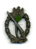Wehrmacht Heer Infanterie-Sturmabzeichen in Bronze, Hst. Friedrich Linden, Lüdenscheid