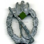 Wehrmacht Heer Infanterie-Sturmabzeichen in Silber, Hst. L/10 (Deschler & Sohn, München)
