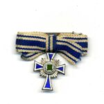 Ehrenkreuz der Deutschen Mutter in Silber (Mutterkreuz), Miniatur an Schleife