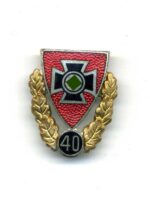 Nationalsozialistischer Reichskriegerbund (NSRKB) - Goldene Ehrennadel für 40 jährige Mitgliedschaft