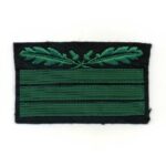 Waffen-SS Rangabzeichen für die Tarnuniform für einen SS-Hauptsturmführer