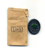 Verwundetenabzeichen 1939 in Schwarz mit LDO-Verleihungstüte L/11 "Deumer" selten