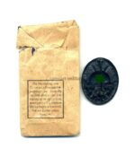 Verwundetenabzeichen 1939 in Schwarz mit LDO-Verleihungstüte L/11 "Deumer" selten – Bild 2