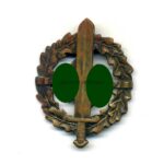 SA Sportabzeichen Bronze 1. Modell "Christian Lauer, Nürnberg" Nr. 5343
