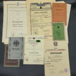 Dokumente Funkobergefreiter Weigandt aus Lübeck Kriegsmarine/Bundesmarine